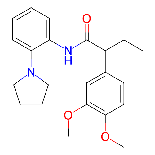 Chemical structure of BindingDB Monomer ID 50395509