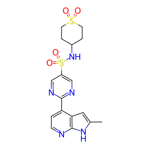 Chemical structure of BindingDB Monomer ID 50395529