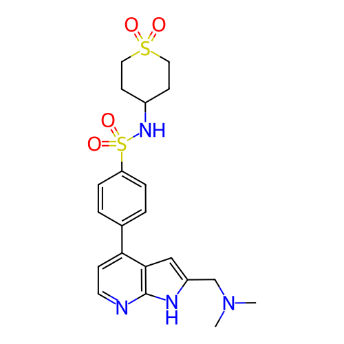 Chemical structure of BindingDB Monomer ID 50395534