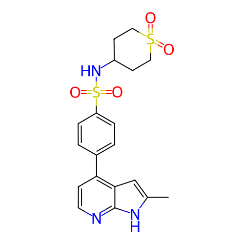 Chemical structure of BindingDB Monomer ID 50395539