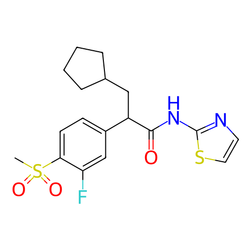 Chemical structure of BindingDB Monomer ID 50395540