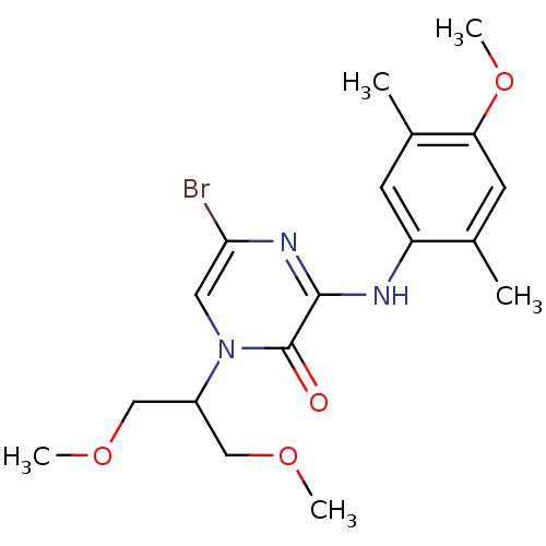 Chemical structure of BindingDB Monomer ID 50395826