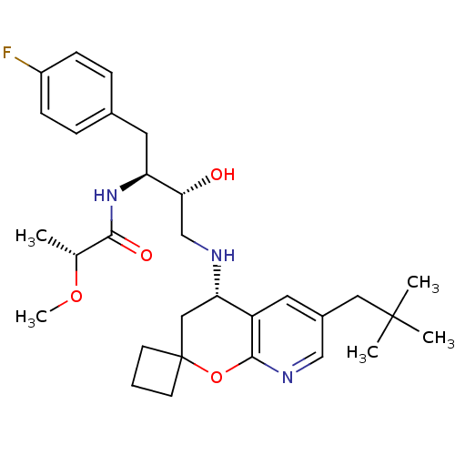 Chemical structure of BindingDB Monomer ID 50396107