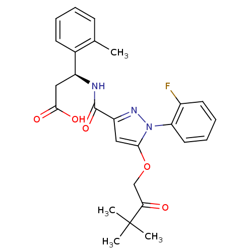 Chemical structure of BindingDB Monomer ID 50396564