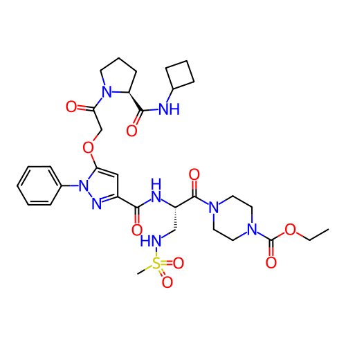 Chemical structure of BindingDB Monomer ID 50397159