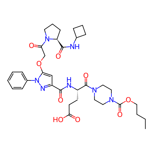 Chemical structure of BindingDB Monomer ID 50397165