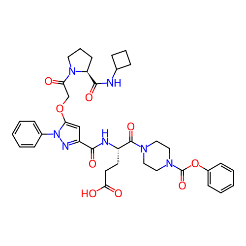 Chemical structure of BindingDB Monomer ID 50397167