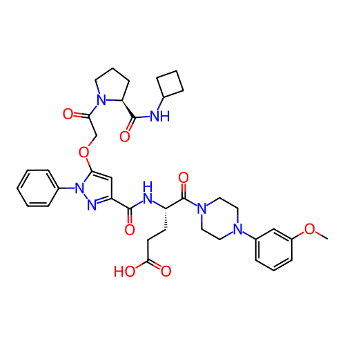 Chemical structure of BindingDB Monomer ID 50397171