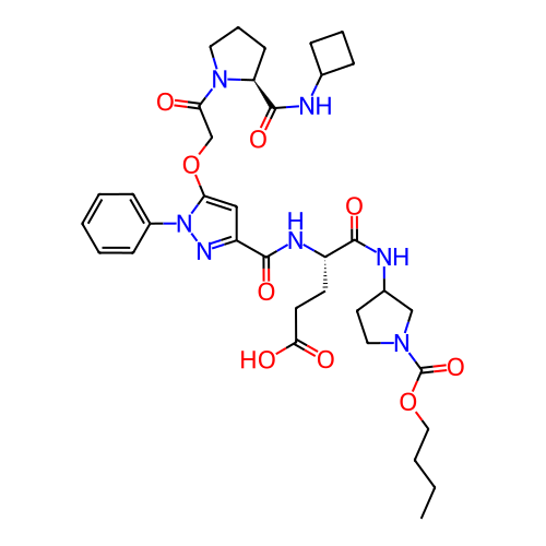 Chemical structure of BindingDB Monomer ID 50397172