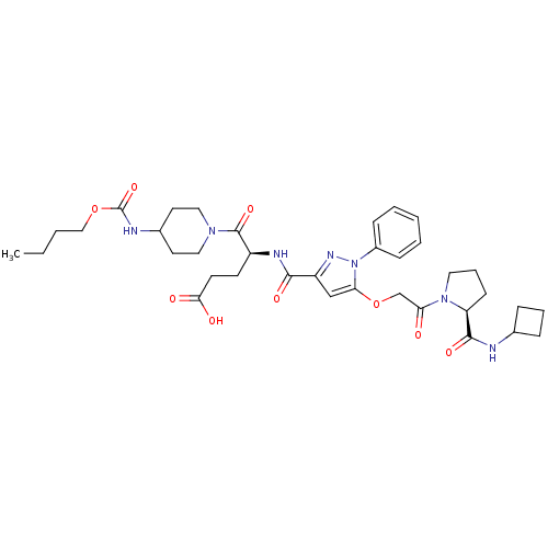 Chemical structure of BindingDB Monomer ID 50397174