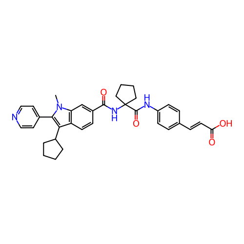 Chemical structure of BindingDB Monomer ID 50398043