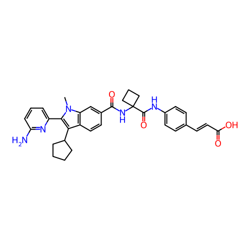 Chemical structure of BindingDB Monomer ID 50398048