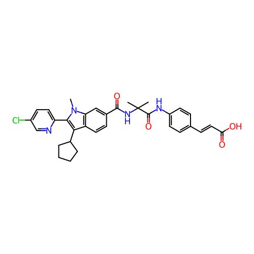 Chemical structure of BindingDB Monomer ID 50398055