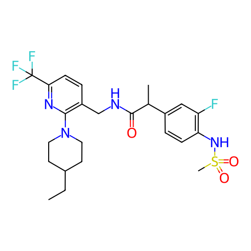 Chemical structure of BindingDB Monomer ID 50398492