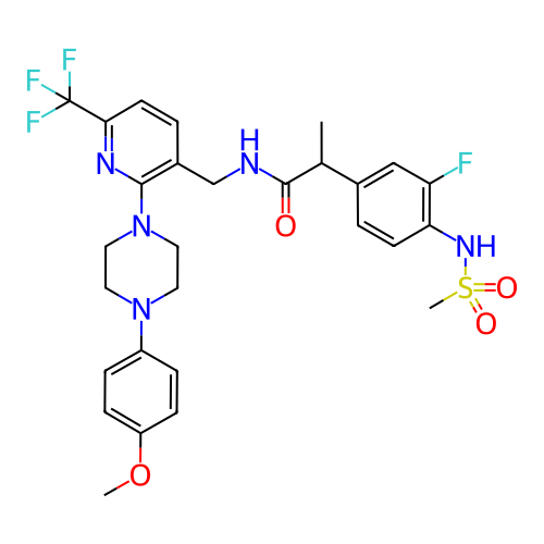 Chemical structure of BindingDB Monomer ID 50398529