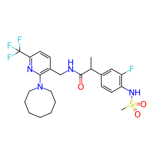 Chemical structure of BindingDB Monomer ID 50398536