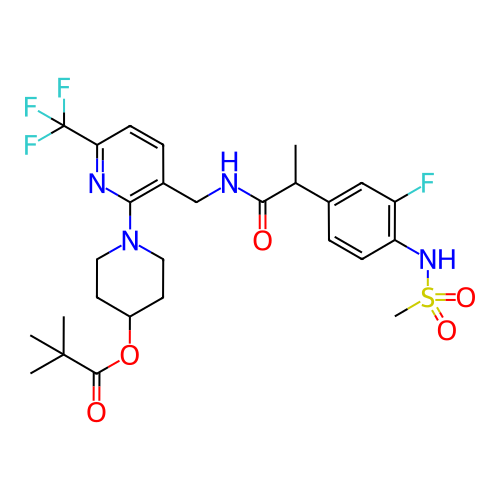 Chemical structure of BindingDB Monomer ID 50398542