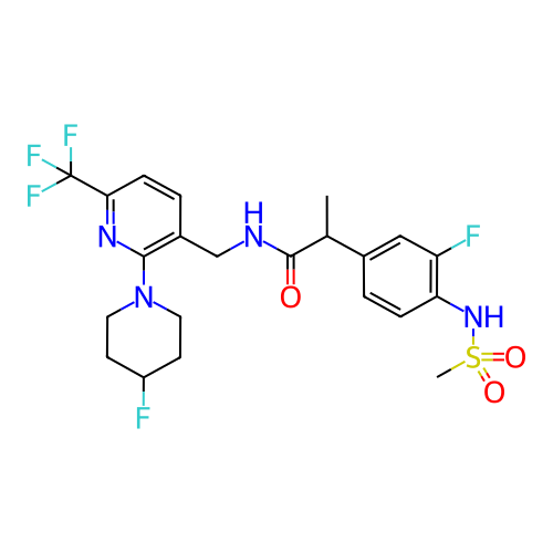 Chemical structure of BindingDB Monomer ID 50398549