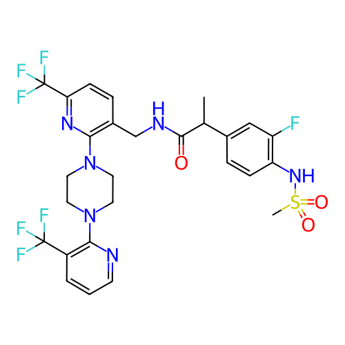 Chemical structure of BindingDB Monomer ID 50398554