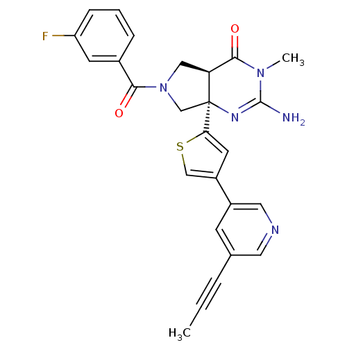Chemical structure of BindingDB Monomer ID 50398683