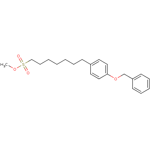 Chemical structure of BindingDB Monomer ID 50399284