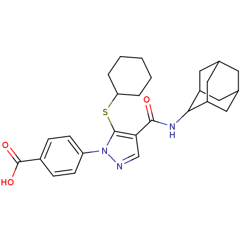 Chemical structure of BindingDB Monomer ID 50399345