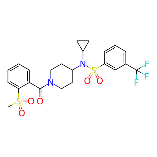 Chemical structure of BindingDB Monomer ID 50399545