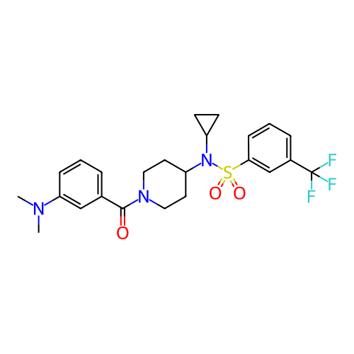 Chemical structure of BindingDB Monomer ID 50399546