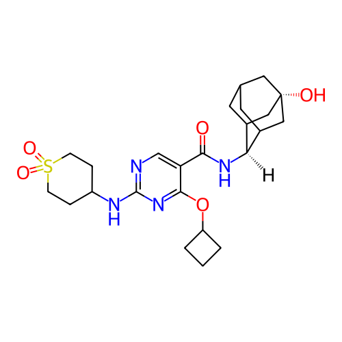 Chemical structure of BindingDB Monomer ID 50400154