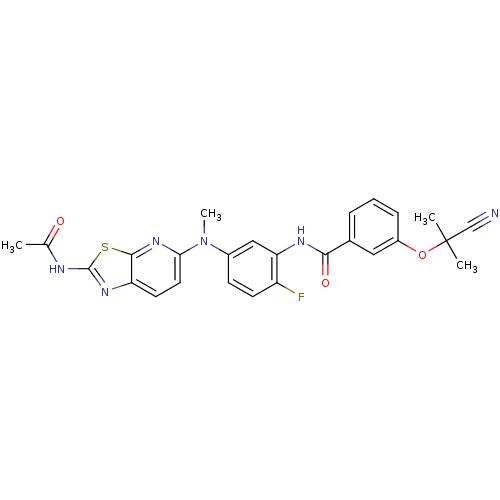 Chemical structure of BindingDB Monomer ID 50401288