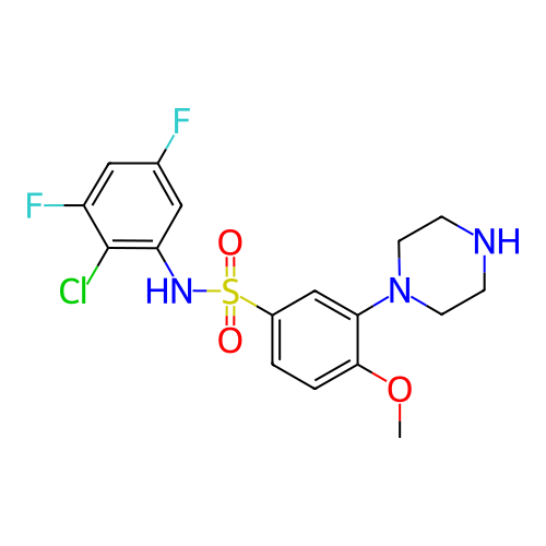 Chemical structure of BindingDB Monomer ID 50403836