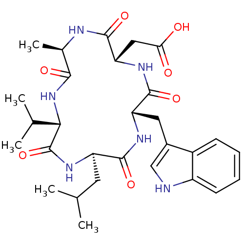 Chemical structure of BindingDB Monomer ID 50407594