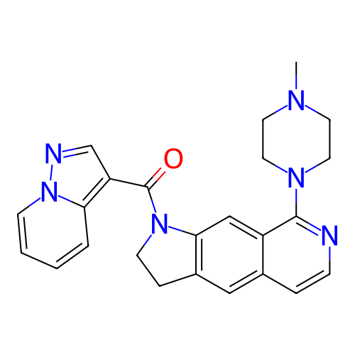 Chemical structure of BindingDB Monomer ID 50410428