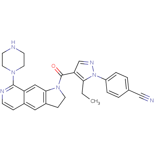Chemical structure of BindingDB Monomer ID 50410434
