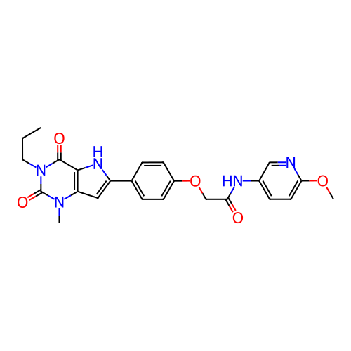 Chemical structure of BindingDB Monomer ID 50410686