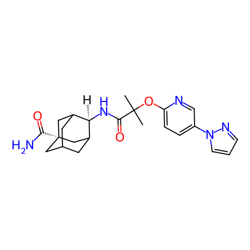 Chemical structure of BindingDB Monomer ID 50411927