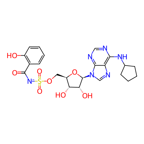 Chemical structure of BindingDB Monomer ID 50412369