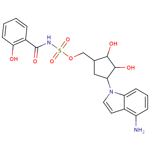 Chemical structure of BindingDB Monomer ID 50412377