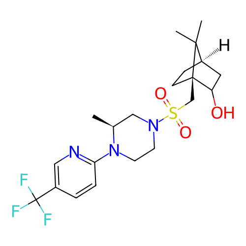 Chemical structure of BindingDB Monomer ID 50412555