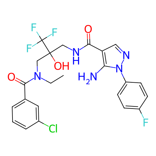 Chemical structure of BindingDB Monomer ID 50412608