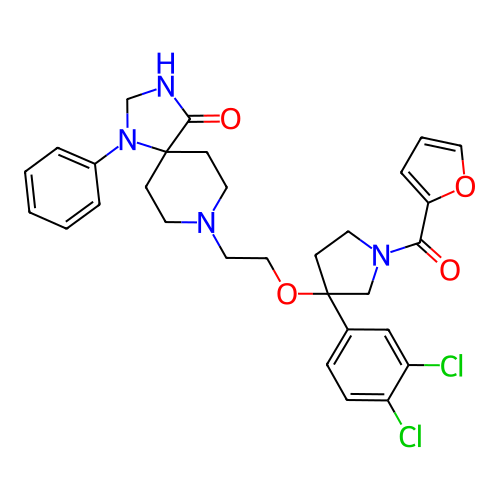 Chemical structure of BindingDB Monomer ID 50412757