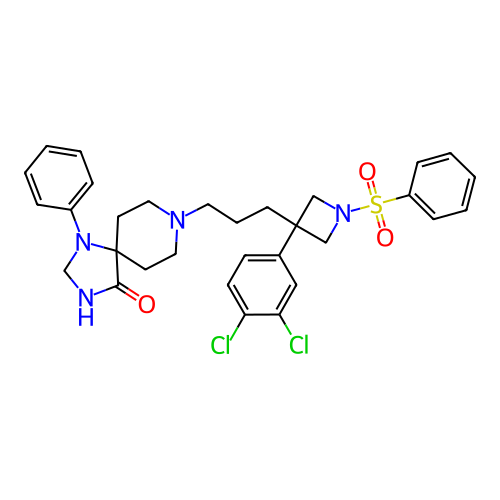 Chemical structure of BindingDB Monomer ID 50412760