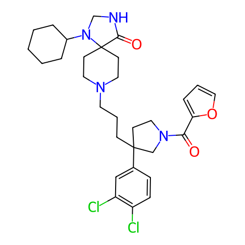 Chemical structure of BindingDB Monomer ID 50412769