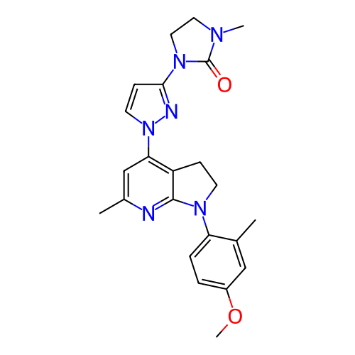 Chemical structure of BindingDB Monomer ID 50412800