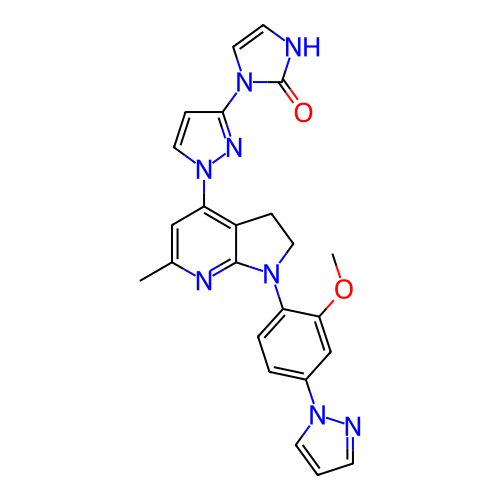 Chemical structure of BindingDB Monomer ID 50412815