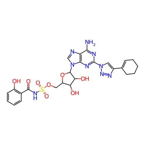 Chemical structure of BindingDB Monomer ID 50412823