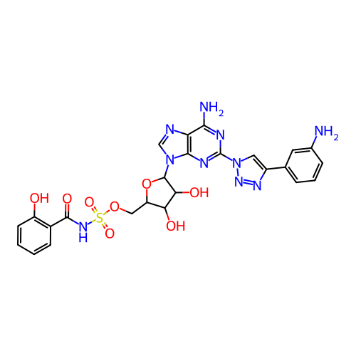 Chemical structure of BindingDB Monomer ID 50412847