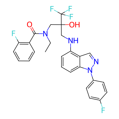 Chemical structure of BindingDB Monomer ID 50414609