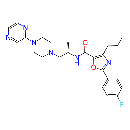Chemical structure of BindingDB Monomer ID 50415571
