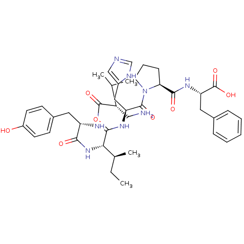 Chemical structure of BindingDB Monomer ID 50415634